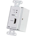 ATEN HDMI HDBaseT-Lite Transmitter with US Wall Plate / PoH - 1 Input Device - 229.66 ft Range - 1 x Network (RJ-45) - 1 x HDMI In - 4K UHD - 4096 x 2160 - Twisted Pair - Category 6 - Wall Plate - VE1801AUST - eCommerce Business Prime