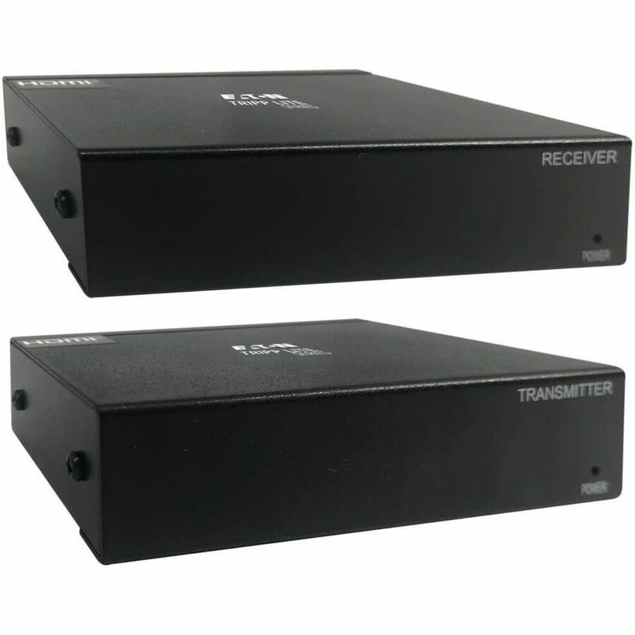 Tripp Lite HDMI Over Cat6 Extender Kit for Medical Applications 4K60Hz PoC - 1 Input Device - 1 Output Device - 230 ft Range - 2 x Network (RJ-45) - 1 x HDMI In - 1 x HDMI Out - 4K UHD - 3840 x 2160 -...  - B127M-101-H - eCommerce Business Prime