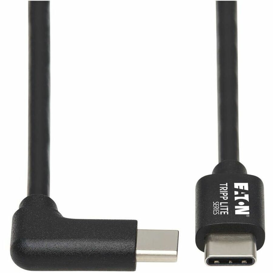 Tripp Lite USB C Charging Cable USB 2.0 M/M 60W PD Charging Right-Angle 1M - 3.28 ft Thunderbolt 3 Data Transfer Cable for Smartphone, Computer, Charger, Power Bank, MacBook Pro, Chromebook, Notebook,...  - U040-01M-C-RA - eCommerce Business Prime