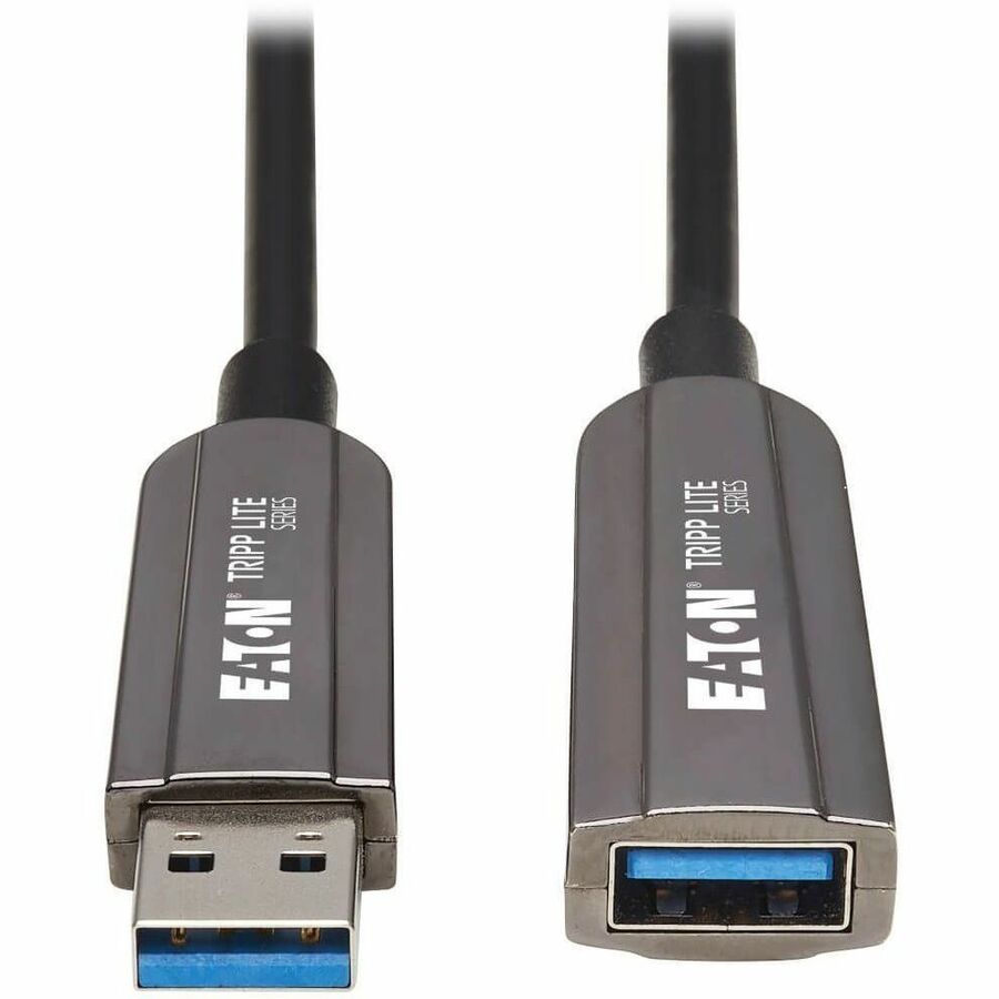 Tripp Lite USB-A Fiber Active Optical Cable Extension Repeater CL3 M/F 20M - 65 ft Fiber Optic Data Transfer Cable for Computer, Server, External Hard Drive, Surveillance Camera, Hub, Wall Charger, Ho...  - U330F-20M-G1 - eCommerce Business Prime