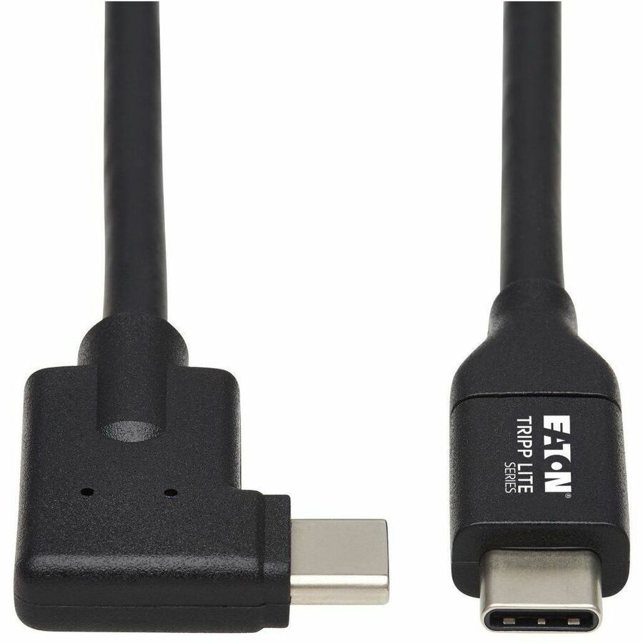 Tripp Lite USB C Cable USB 3.2 Gen 1 Right-Angle 60W PD Charging M/M 1ft - 1 ft Thunderbolt 3 Data Transfer Cable for Smartphone, Computer, Charger, Power Bank, MacBook Pro, Chromebook, Notebook, Dock...  - U420-001-RA - eCommerce Business Prime