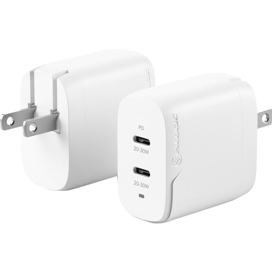 ALOGIC 2X40 Rapid Power 40W GaN Charger - USB-C (20W) + USB-C (20W) - ALOGIC 2X40 Rapid Power 40W GaN Charger - USB-C (20W) + USB-C (20W) - eCommerce Business Prime
