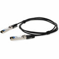 AddOn Twinaxial Network Cable - 2.13 ft Twinaxial Network Cable for Network Device, Transceiver, Server, Switch, Router - First End: 1 x SFP56 Network - Second End: 1 x SFP56 Network - 56 Gbit/s - 30 ...  - R0M46A-AO - eCommerce Business Prime