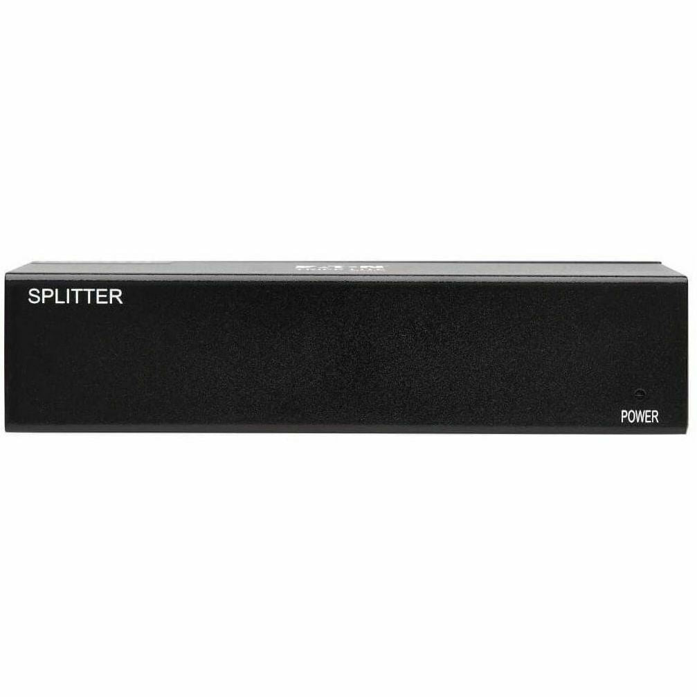 Tripp Lite HDMI Over Cat6 Splitter 2-Port 4K60Hz HDR 4:4:4 PoC HDCP 2.2 TAA - 3840 × 2160 - 230 ft Maximum Operating Distance - 1 x HDMI In - Network (RJ-45) - TAA Compliant - B127A-002-BH - eCommerce Business Prime