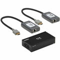 Tripp Lite HDMI Over Cat6 Extender Kit Splitter/2x Pigtail Receivers 4K PoC - 1 Input Device - 4 Output Device - 230 ft Range - 4 x Network (RJ-45) - 1 x HDMI In - 2 x HDMI Out - 4K UHD - 3840 x 2160 ...  - B127A-002-BHPH2