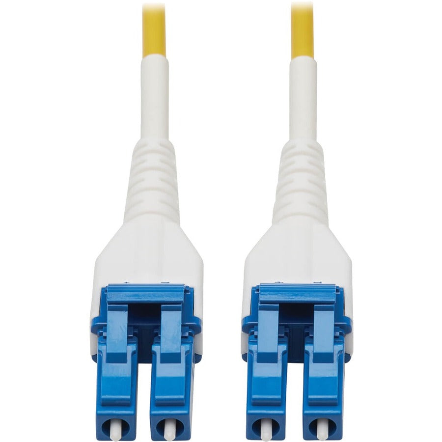 Tripp Lite Fiber Cable 100G SMF Duplex 9/125 OS2 LC/LC Armored Yellow 75M - 246.06 ft Fiber Optic Network Cable for Network Device, Switch, Patch Panel - First End: 2 x LC Male Network - Second End: 2...  - N370-75M-AR - eCommerce Business Prime
