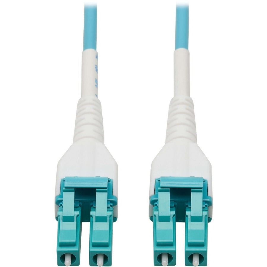 Tripp Lite Fiber Cable 100G MMF Duplex 50/125 OM4 LC/LC Armored Aqua 100M - 328.08 ft Fiber Optic Network Cable for Network Device, Patch Panel, Switch - First End: 2 x LC Male Network - Second End: 2...  - N821-100M-AQ-AR - eCommerce Business Prime