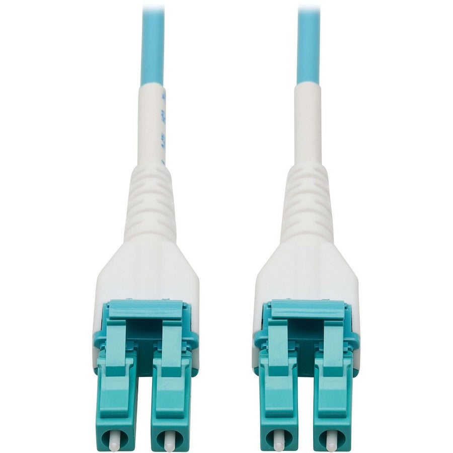 Tripp Lite Fiber Cable 100G MMF Duplex 50/125 OM4 LC/LC Armored Aqua 50M - 164.04 ft Fiber Optic Network Cable for Network Device, Patch Panel, Switch - First End: 2 x LC Male Network - Second End: 2 ...  - N821-50M-AQ-AR - eCommerce Business Prime