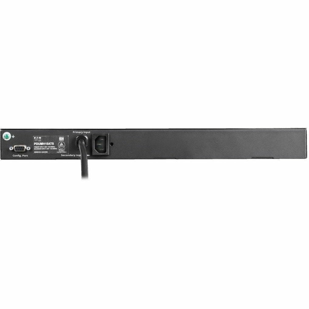 Tripp Lite PDU ATS / Metered 120V 1.44kW 15A 8 5-15R Dual 5-15P 12ft Cords - Metered Auto Transfer Switch - NEMA 5-15P - 8 x NEMA 5-15R - 120 V AC - 1U - Horizontal - Rack-mountable, Wall-mountable - ...  - PDUMH15ATS - eCommerce Business Prime