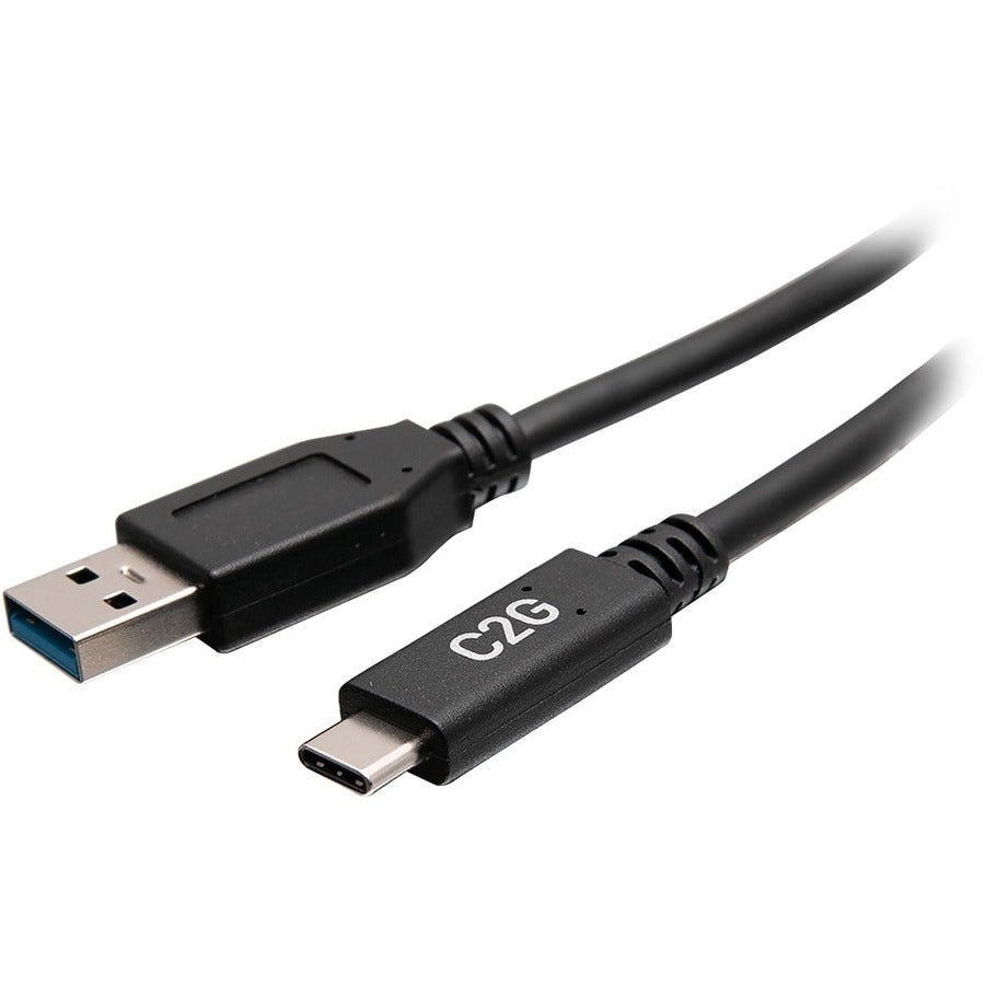 C2G 1.5ft USB C to USB Cable - M/M - C2G 1.5ft USB C to USB A Cable - SuperSpeed USB 5Gbps - M/M - C2G28876 - eCommerce Business Prime