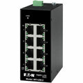 Tripp Lite Ethernet Switch Unmanaged 8Port Industrial DIN Mount 10/100 Mbps - 8 Ports - Fast Ethernet - 10/100Base-T - TAA Compliant - 2 Layer Supported - 3 W Power Consumption - Twisted Pair - DIN Ra...  - NFI-U08-2 - eCommerce Business Prime