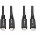 Tripp Lite USB4 40Gbps Cable (M/M)-USB-C, 8K 60 Hz, 100W PD Charging, Black, 31 in.(0.8 m) - 2.62 ft Thunderbolt 3 Data Transfer Cable for Notebook, Smartphone, Dock, PC, MacBook, Chromebook, External...  - U520-31N - eCommerce Business Prime