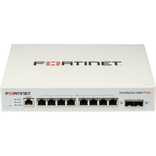 Fortinet FortiSwitch 108F-FPOE Ethernet Switch - 8 Ports - Manageable - Gigabit Ethernet - 10/100/1000Base-T, 1000Base-X - 2 Layer Supported - Modular - 2 SFP Slots - Power Supply - 139.20 W Power Con...  - FS-108F-FPOE - eCommerce Business Prime
