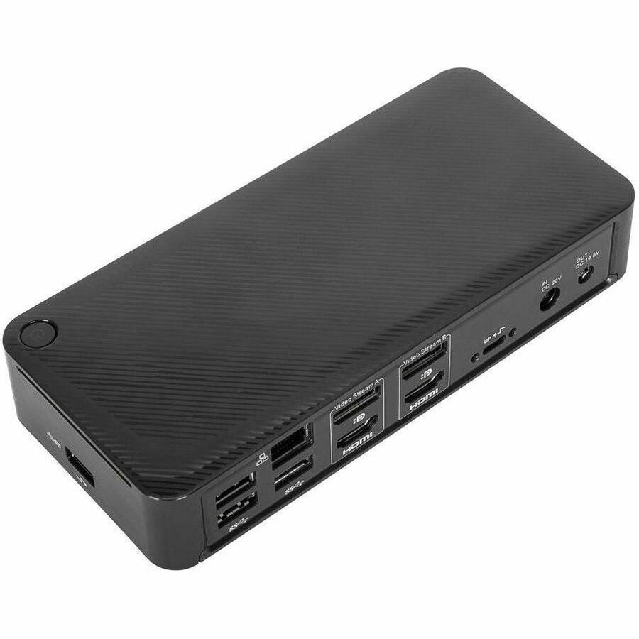 Targus USB-C Universal DV4K Docking Station with 100W Power Delivery - for Notebook - 100 W - USB 3.2 (Gen 1) Type C - 2 Displays Supported - 4K - 3840 x 2160 - 4 x USB Type-A Ports - USB Type-A - USB...  - DOCK182USZ - eCommerce Business Prime