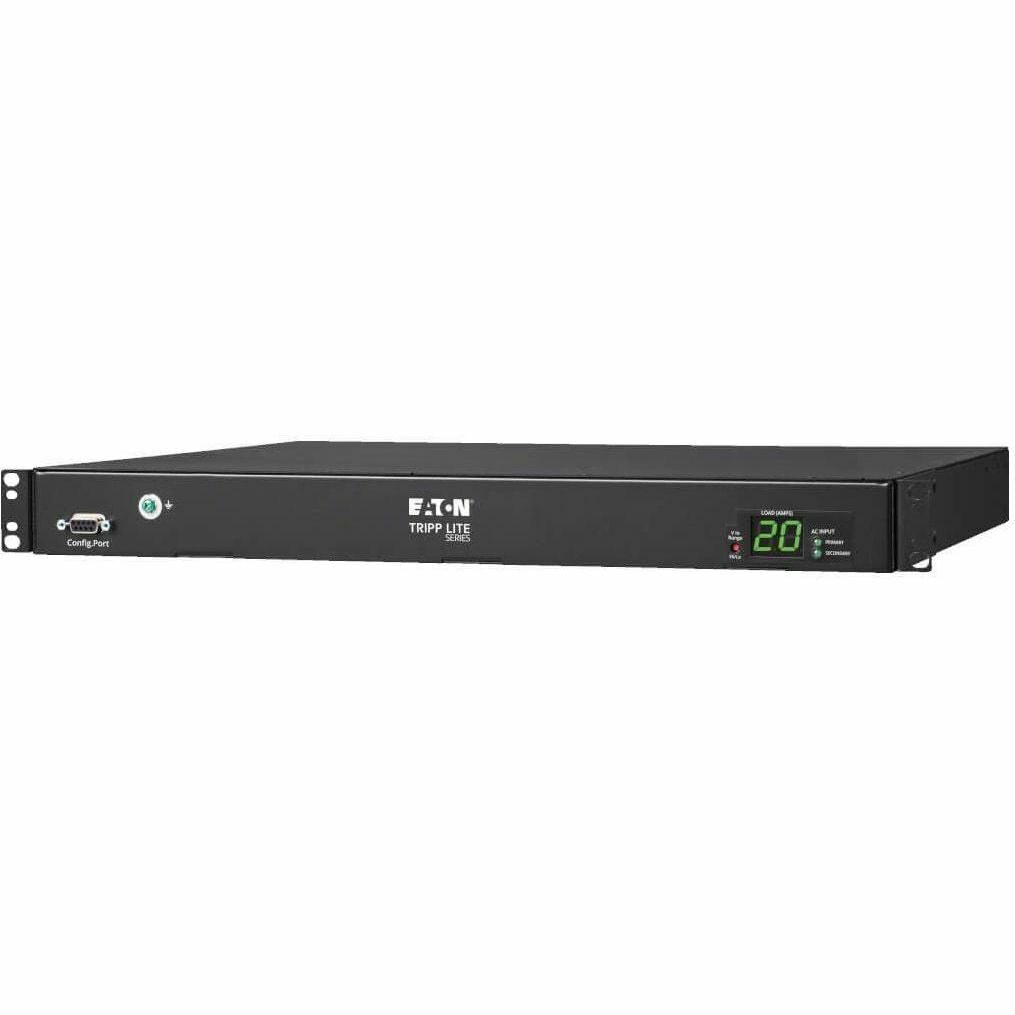 Tripp Lite PDU ATS/Metered 200-240V 8 C13 2 C19 Dual C20 12ft Cords 1URM - Metered Auto Transfer Switch - IEC 60320 C20 - 8 x IEC 60320 C13, 2 x IEC 60320 C19 - 230 V AC - 1U - Horizontal - Rack-mount...  - PDUMH20HVATS - eCommerce Business Prime