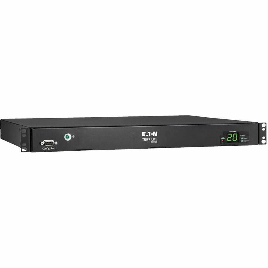 Tripp Lite PDU ATS/Metered 200-240V 8 C13 2 C19 Dual C20 12ft Cords 1URM - Metered Auto Transfer Switch - IEC 60320 C20 - 8 x IEC 60320 C13, 2 x IEC 60320 C19 - 230 V AC - 1U - Horizontal - Rack-mount...  - PDUMH20HVATS - eCommerce Business Prime