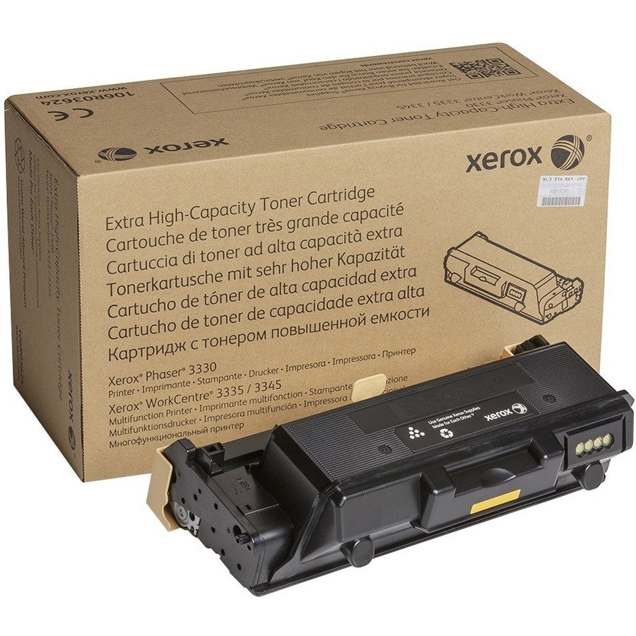 Xerox Phaser 3330, WorkCentre 3335/3345 Extra High Capacity Black Toner Cartridge 106R03624 Xerox