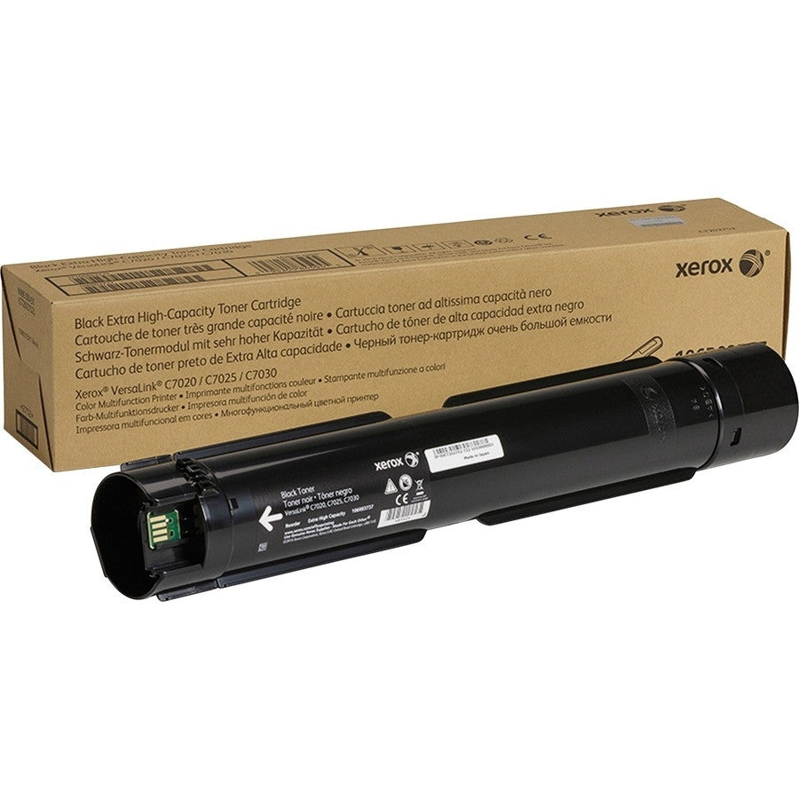 Xerox VersaLink C7020/C7025/C7030 Black Extra High Capacity Toner Cartridge 106R03737 Xerox