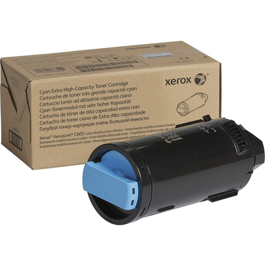 Xerox VersaLink C605 Cyan Extra High Capacity Toner Cartridge 106R03928 Xerox