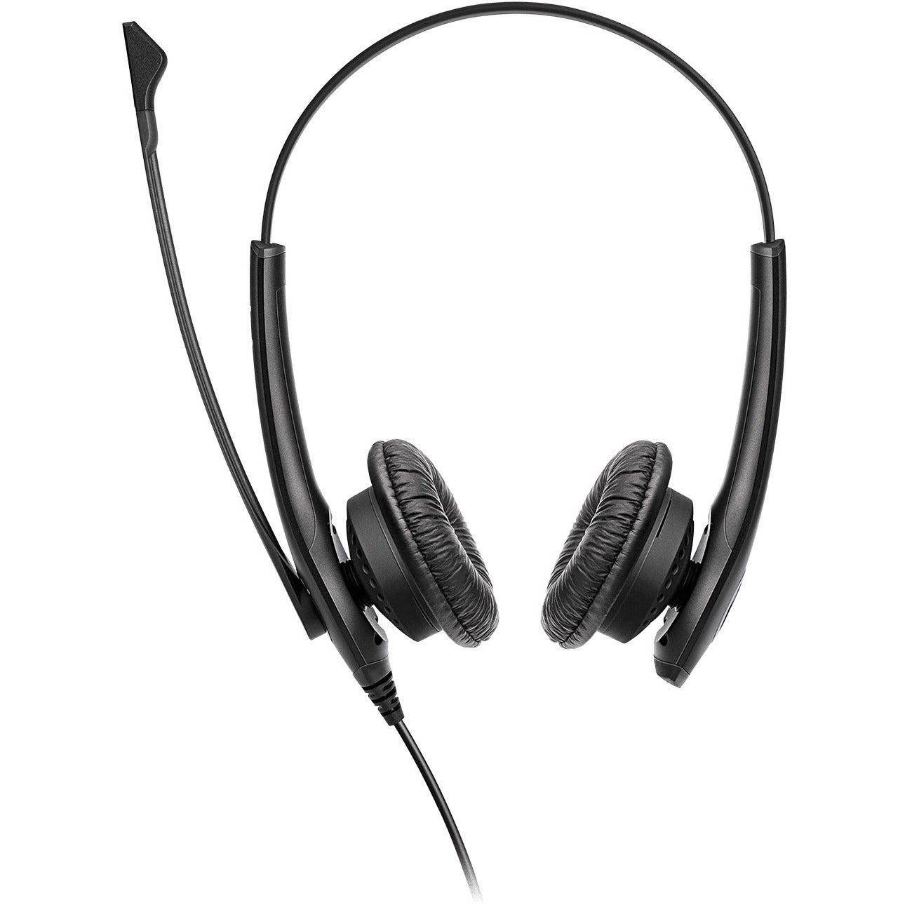 Jabra Biz 1100 EDU Headset - Stereo - Mini-phone (3.5mm), USB - Wired - 32 Ohm - 80 Hz - 20 kHz - Over-the-head - Binaural - Ear-cup - 5.91 ft Cable - Noise Cancelling, Uni-directional Microphone - Bl...  - 1159-0139-EDU - eCommerce Business Prime