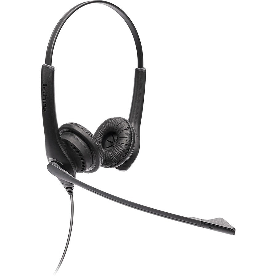 Jabra Biz 1100 EDU Headset - Stereo - Mini-phone (3.5mm), USB - Wired - 32 Ohm - 80 Hz - 20 kHz - Over-the-head - Binaural - Ear-cup - 5.91 ft Cable - Noise Cancelling, Uni-directional Microphone - Bl...  - 1159-0139-EDU - eCommerce Business Prime