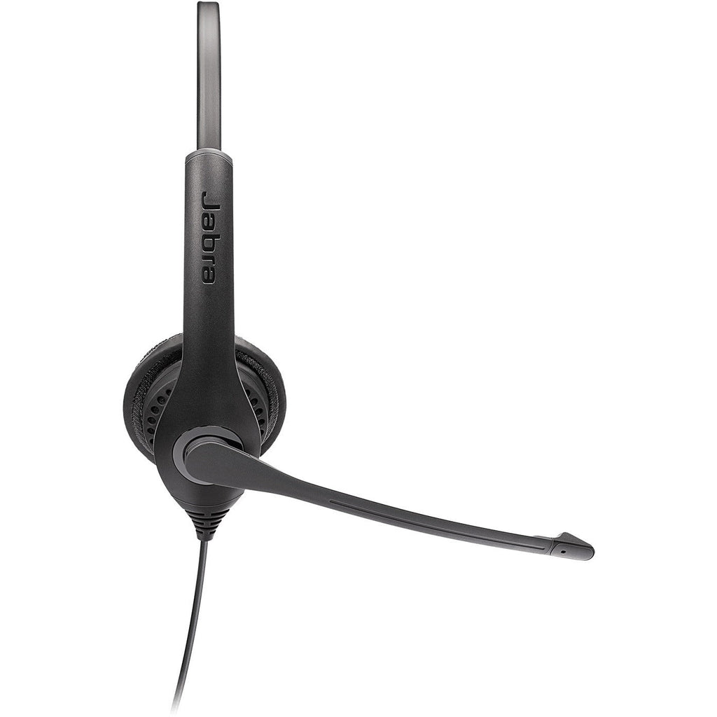 Jabra Biz 1100 EDU Headset - Stereo - Mini-phone (3.5mm), USB - Wired - 32 Ohm - 80 Hz - 20 kHz - Over-the-head - Binaural - Ear-cup - 5.91 ft Cable - Noise Cancelling, Uni-directional Microphone - Bl...  - 1159-0139-EDU - eCommerce Business Prime