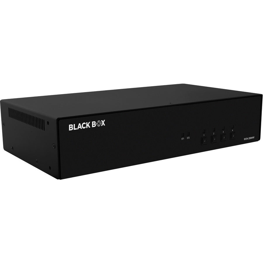 Black Box Secure KVM Switch - FlexPort HDMI/DisplayPort - 2 Computer(s) - 3840 x 2160 - 6 x USBHDMIDisplayPort - TAA Compliant - eCommerce Business Prime