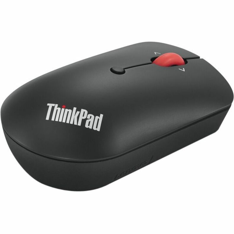 Lenovo ThinkPad USB-C Wireless Compact Mouse - Optical - Wireless - 2.40 GHz - Black - USB Type C - 2400 dpi - Scroll Wheel - Symmetrical - 4Y51D20848 - eCommerce Business Prime