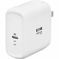 Tripp Lite Compact USB C Wall Charger - GaN Technology, 65W PD Charging, White - 65 W - 120 V AC, 230 V AC Input - 5 V/3.25 A, 9 V, 12 V, 15 V, 20 V Output - White - U280-W01-65C1-G - eCommerce Business Prime