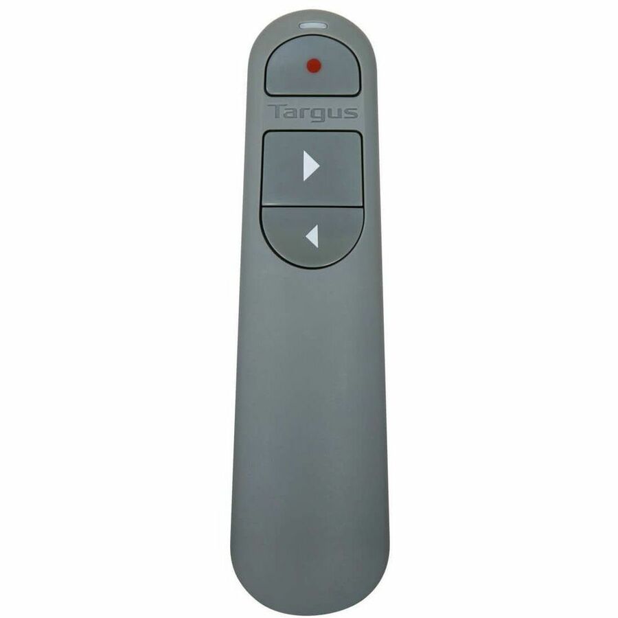 Targus Control Plus Dual Mode Antimicrobial Presenter with Laser - Laser - Wireless - Bluetooth - 2.40 GHz - Gray - USB - AMP06704AMGL - eCommerce Business Prime