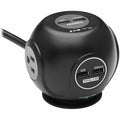 Tripp Lite Safe-IT Spherical Surge Protector 3-Outlets 4 USB Ports 6ft Cord - 3 x NEMA 5-15R, 4 x USB - 1800 VA - 540 J - 120 V AC Input - TLP38UAM - eCommerce Business Prime