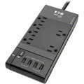Tripp Lite Safe-IT Surge Protector 6Outlet 4 Retractable USB Ports 8ft Cord - 6 x NEMA 5-15R, 4 x USB - 1800 VA - 1080 J - 120 V AC Input - TLP68UBAM - eCommerce Business Prime