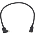 Tripp Lite USB-C Extension Cable (M/F) - USB 3.2 Gen 2 (10Gbps), Thunderbolt 3 Compatible, Right-Angle Plug, 20 in. (0.5 m) - 1.67 ft Thunderbolt 3 Data Transfer Cable for MacBook Pro, Chromebook, Not...  - U421-20N-G2-RA - eCommerce Business Prime