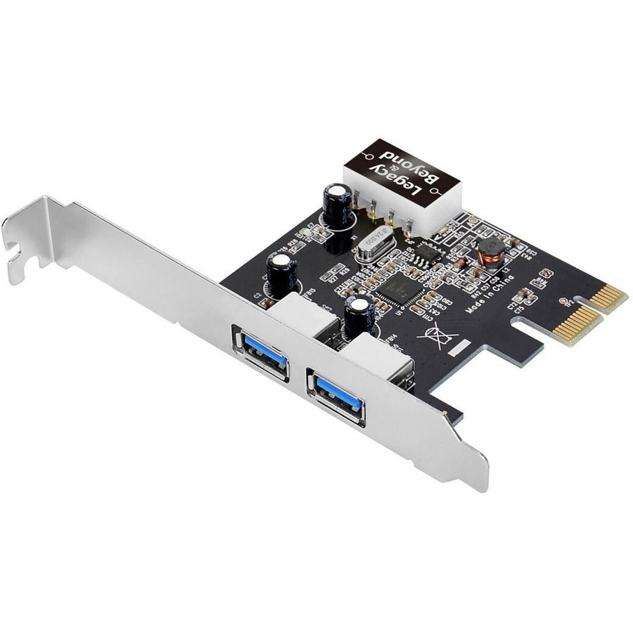 SIIG USB 3.0 2 Port (Ext) PCIe Host Card - UASP - 5Gbps Transfer Rate PCI Express 2.0 - Plug-in Card - LB-US0314-S1 - eCommerce Business Prime
