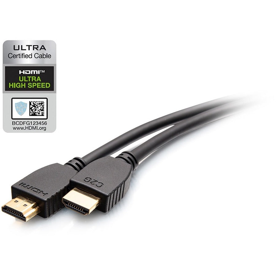 C2G 10ft Ultra High Speed HDMI 2.1 Cable with Ethernet - 8K 60Hz - M/M - 10 ft HDMI A/V Cable for Audio/Video Device, Computer, Gaming Console, Media Player, Mobile Phone, Wireless Device, Bluetooth D...  - C2G10412 - eCommerce Business Prime