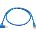 Tripp Lite Ethernet Cable Shielded M12 XCode Cat6a M12 Right-Angle RJ45 1M - 3.28 ft Category 6a Network Cable for Network Device, Controller, Switch, Security Device, Surveillance Camera, VoIP Device...  - NM12-6A4-01M-BL - eCommerce Business Prime
