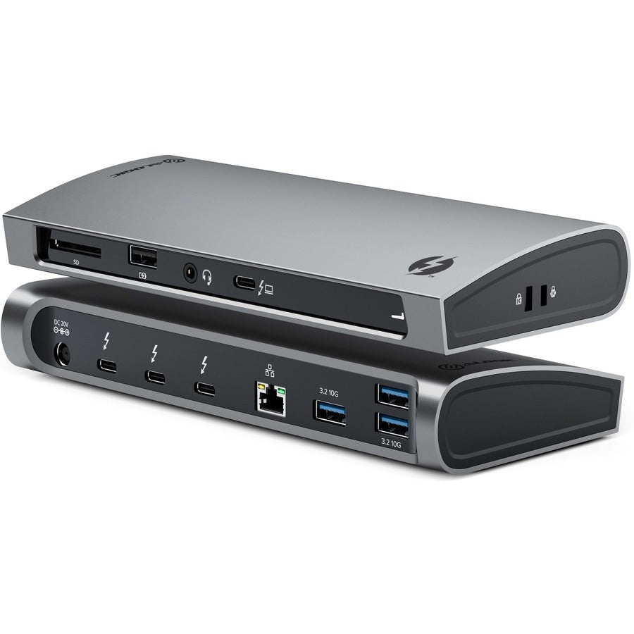 Alogic Thunderbolt 4 BLAZE Docking Station - for Notebook/Desktop PC/Hard Drive/Monitor - Memory Card Reader - SD - 96 W - Thunderbolt 4 - 2 Displays Supported - 4K - 3840 x 2160 - 1 x USB 2.0 - 4 x U - TB4D3TB - eCommerce Business Prime
