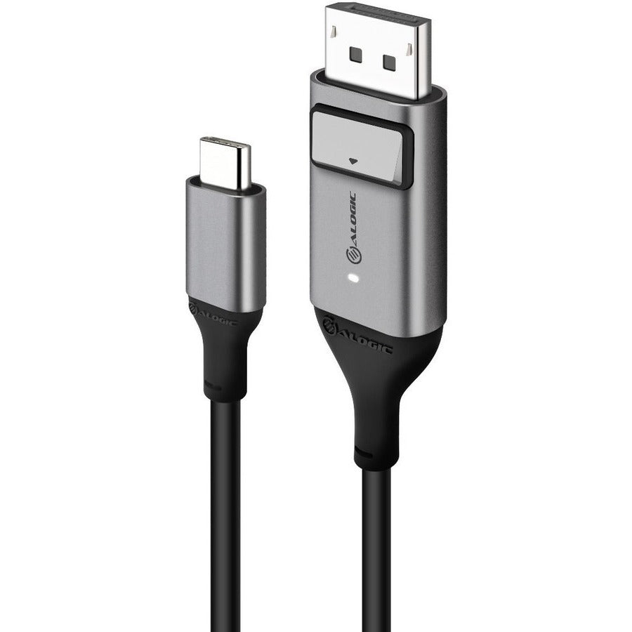 ALOGIC 1m Ultra USB-C (Male) to DP (Male) Cable - 4K @60Hz - 3.28 ft DisplayPort/USB A/V Cable for Notebook, Phone, Monitor, Projector, TV, Computer, Audio/Video Device, MacBook, iPad Pro, Desktop Com - ULCDP01-SGR - eCommerce Business Prime