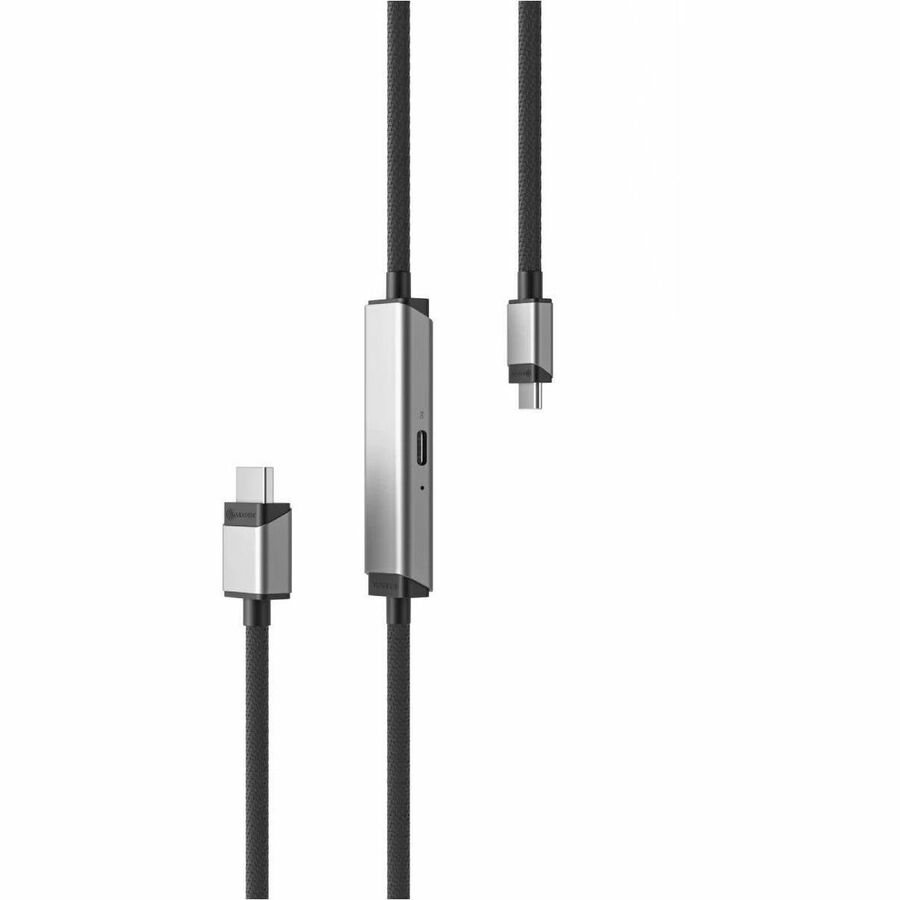 ALOGIC Ultra USB-C to HDMI with 100W PD Cable - Male to Male - 2m - 6.56 ft HDMI/USB-C A/V Cable for Notebook, Computer, Monitor, TV, Projector, MAC, Chromebook, iPad - First End: 1 x USB Type C - Mal - ULCHDPD02-SGR - eCommerce Business Prime