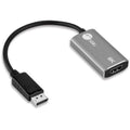 SIIG DisplayPort 1.4 to HDMI Adapter - 8K 60Hz Male to Female - Compliant with HDMI 2.1, HDR 10, HDCP 2.2/1.4 - Aluminum Design - CB-DP2611-S1 - eCommerce Business Prime