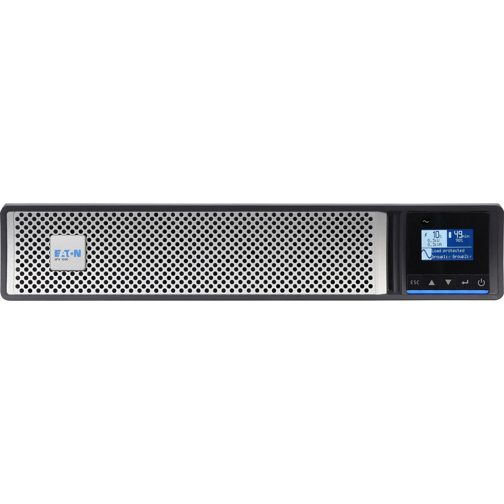 Eaton 5PX G2 UPS 1000VA 1000W 120V Network Card Included 2U Rack/Tower UPS - 2U Rack-mountable - 6 Minute Stand-by - 120 V AC Input - 8 x NEMA 5-15R - 5PX1000RTNG2 - eCommerce Business Prime