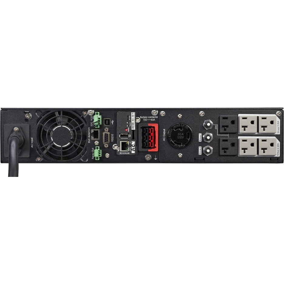 Eaton 5PX G2 UPS 3000VA 3000W 120V Network Card Option 2U Rack/Tower UPS - 2U Rack/Tower - 120 V AC Input - 6 x NEMA 5-20R, 1 x NEMA L5-30R - 5PX3000RTG2 - eCommerce Business Prime