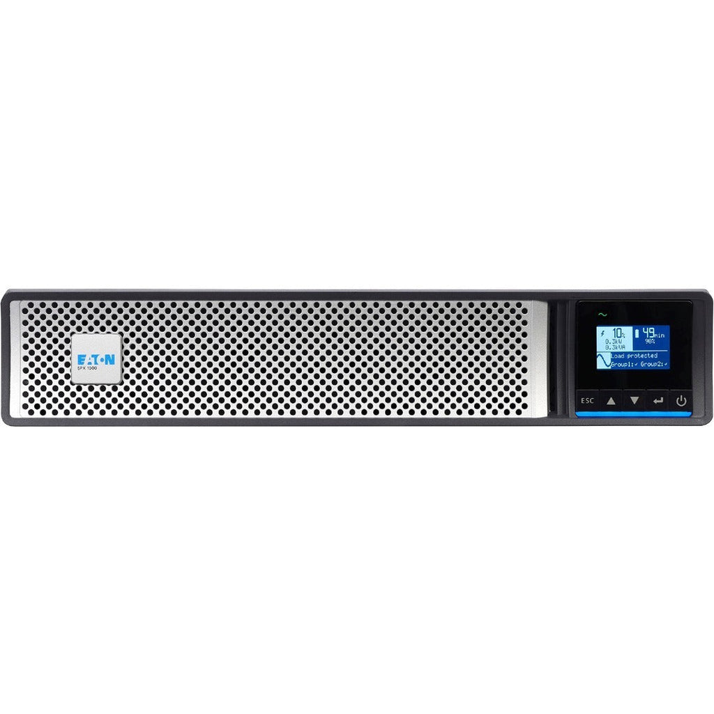 Eaton 5PX G2 UPS 1440VA 1440W 120V Network Card Included 2U Rack/Tower UPS - 2U Rack-mountable - 6 Minute Stand-by - 120 V AC Input - 8 x NEMA 5-15R - 5PX1500RTNG2 - eCommerce Business Prime