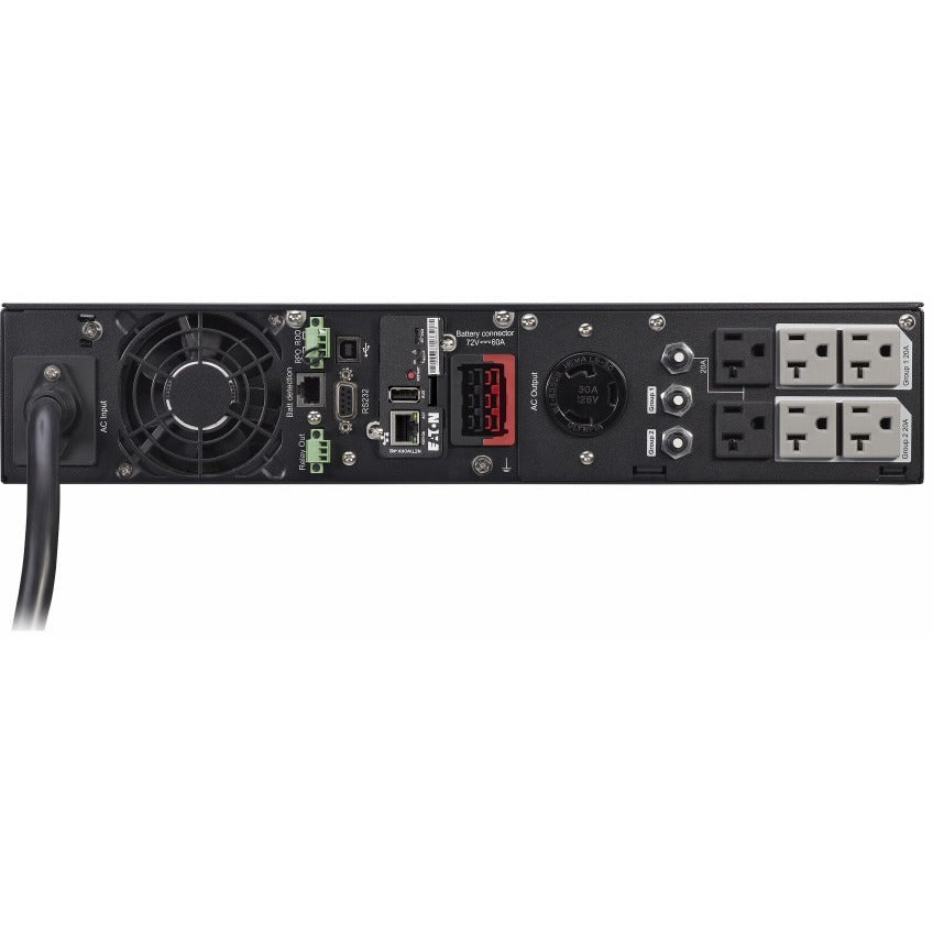 Eaton 5PX G2 UPS 3000VA 3000W 120V Network Card Included 2U Rack/Tower UPS - 2U Rack-mountable - 6 Minute Stand-by - 120 V AC Input - 6 x NEMA 5-20R, 1 x NEMA L5-30R - 5PX3000RTNG2 - eCommerce Business Prime
