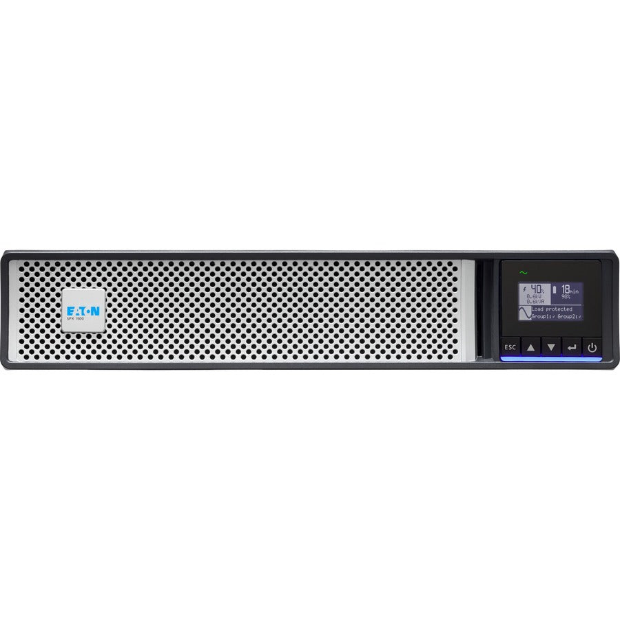Eaton 5PX G2 UPS 1500VA 1500W 208V Network Card Optional 2U Rack/Tower UPS - 2U Rack-mountable - 6 Minute Stand-by - 120 V AC Input - 8 x IEC 60320 C13 - 5PX1500HRTG2 - eCommerce Business Prime