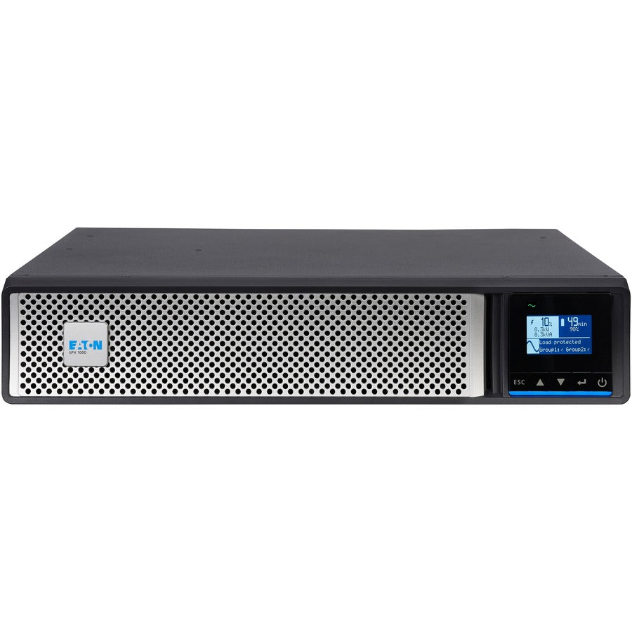 Eaton 5PX G2 UPS 1000VA 1000W 120V Network Card Optional 2U Rack/Tower UPS - 2U Rack-mountable - 6 Minute Stand-by - 120 V AC Input - 8 x NEMA 5-15R - 5PX1000RTG2 - eCommerce Business Prime