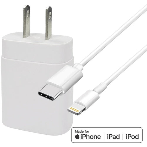 4XEM 6FT Charger Combo Kits for iPhone 11 - White - 4XIPHN11KIT6 - eCommerce Business Prime