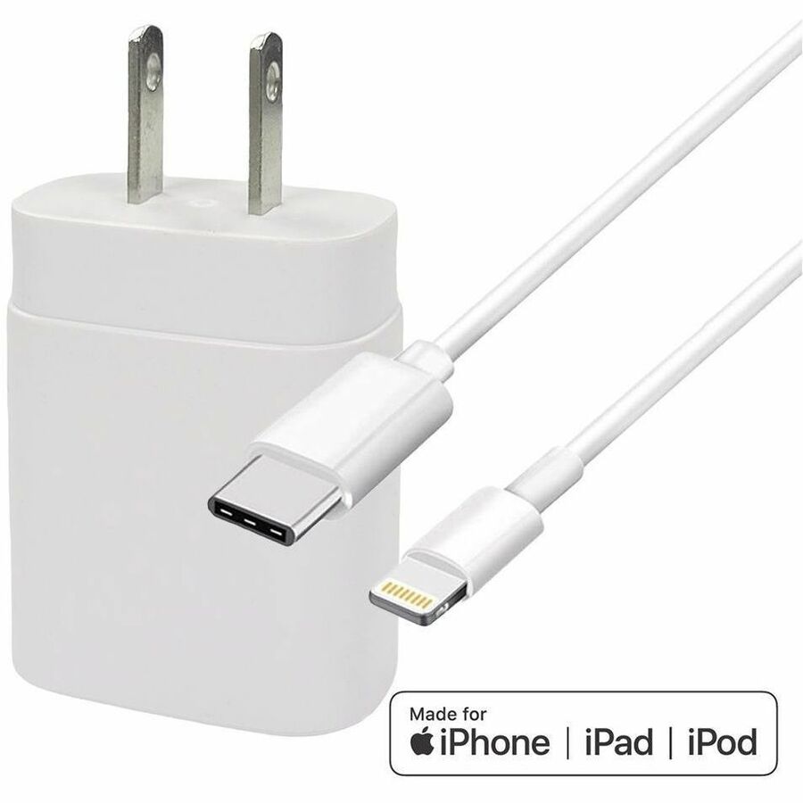 4XEM 6FT 8-pin Charging Kit for iPad - White - 4XIPADKITC6 - eCommerce Business Prime