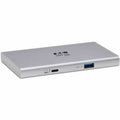 Tripp Lite Thunderbolt 3 Hub 4-Port 8K 2x 4K 60Hz USB-A 100W Charging Gray - Thunderbolt 4 - External - 3 USB Port(s) - 3 Thunderbolt Port(s) - Windows, Chrome OS, Mac, iPadOS, PC - MTB4-HUB3-01 - eCommerce Business Prime