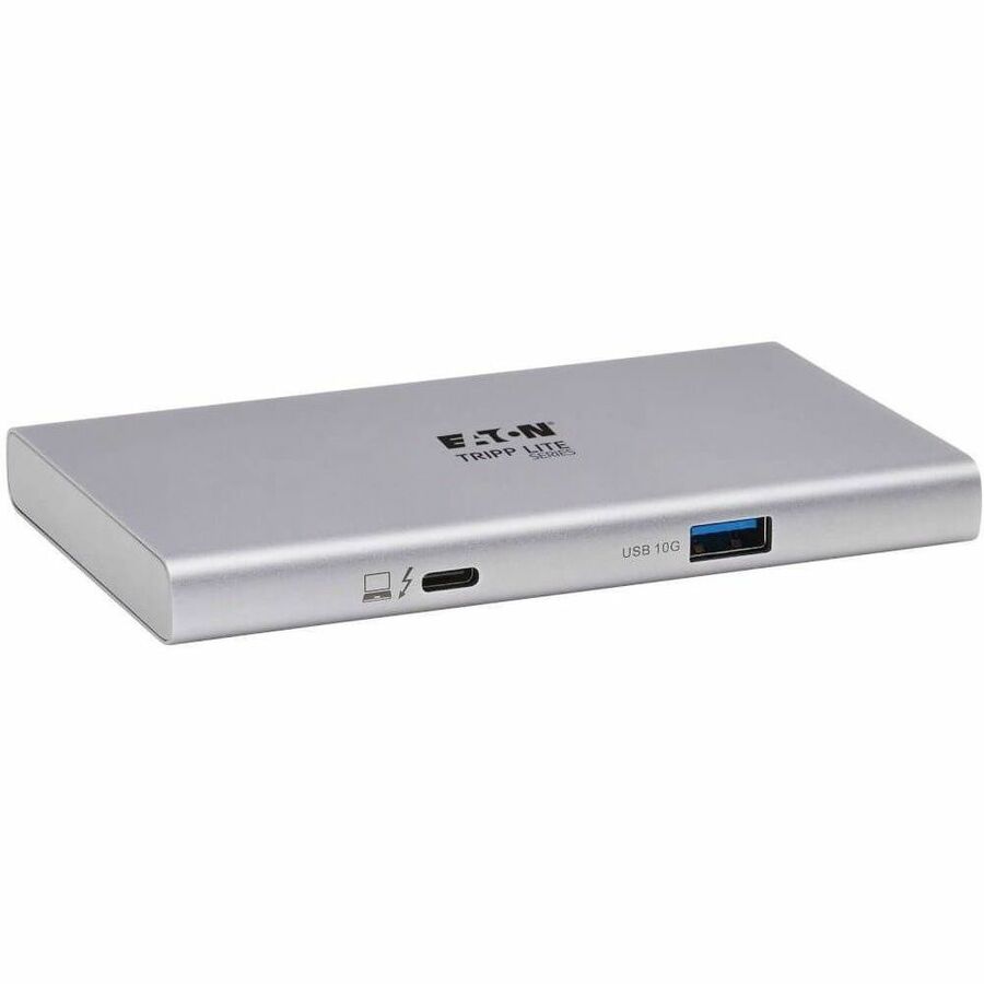 Tripp Lite Thunderbolt 3 Hub 4-Port 8K 2x 4K 60Hz USB-A 100W Charging Gray - Thunderbolt 4 - External - 3 USB Port(s) - 3 Thunderbolt Port(s) - Windows, Chrome OS, Mac, iPadOS, PC - MTB4-HUB3-01 - eCommerce Business Prime